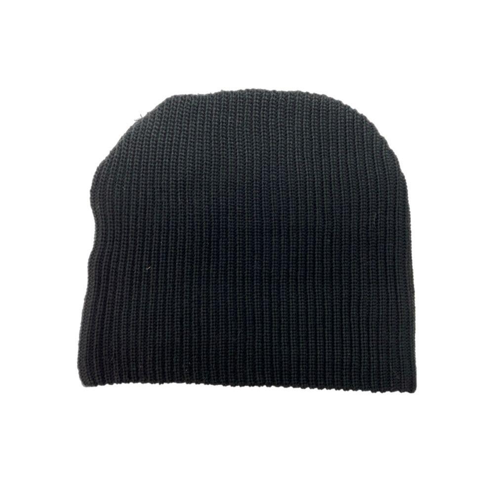 Б/у Двойные краны WTAPS 24SS БИНИ 01 / CTPL. Кепка-шапка COOLMAX Черная 241MADT-HT01 Шапка Мужская Шапка Вязаная Кепка Логотип Черный 104H-108