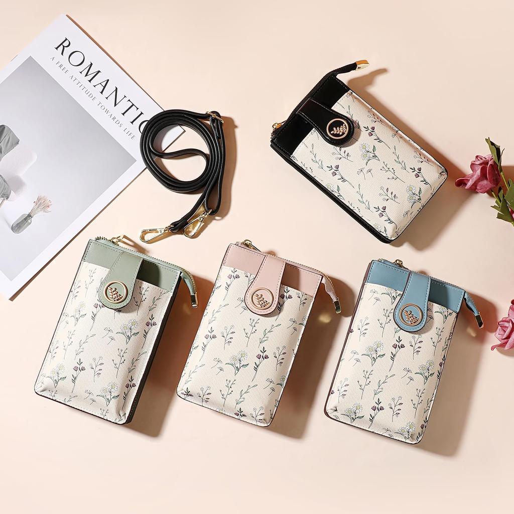 Smartphone smartphone floral mobile phone smartphone shoulder strap [LEEXTON] strap, pouch, women's pochette, crossbody, vertical, lightweight,