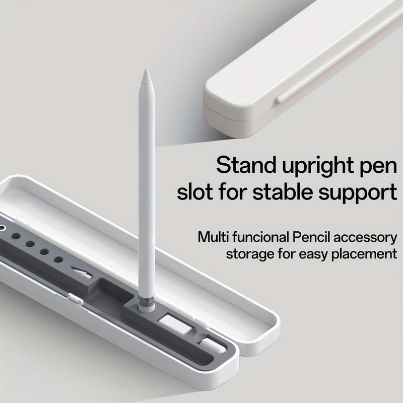 Универсальный защитный чехол-футляр для Apple Pencil 1/2 поколения, Прочный аксессуар против потери для планшета, Совместим с iPad