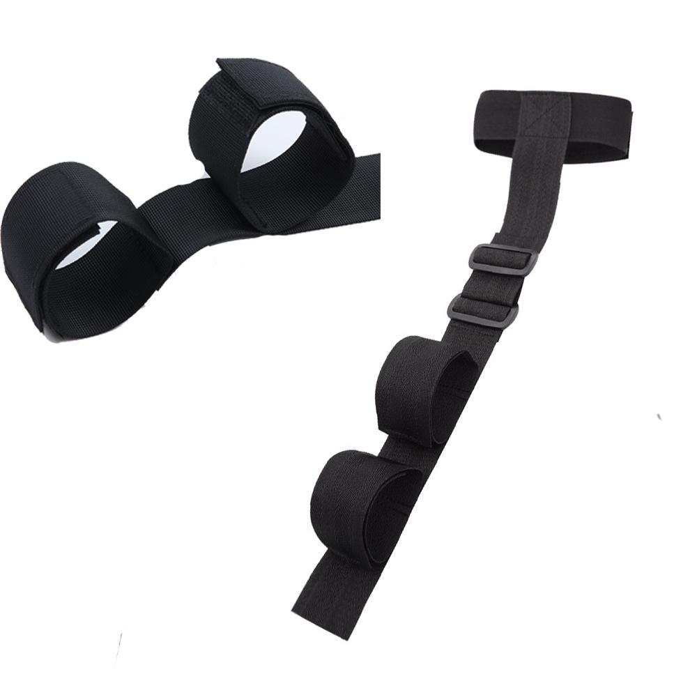 Задние наручники Секс-игрушка Регулируемый ошейник Задние наручники Женские SM Раб Эротический Взрослый Секс-игра Бондаж Пара Наборы секс-игрушек