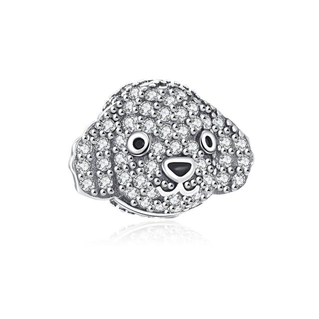 New Sparkling Bird Snake Pear Charm Bead For Girl Fit Original Fashion Bracelet Diy Jewelry Gift For Women