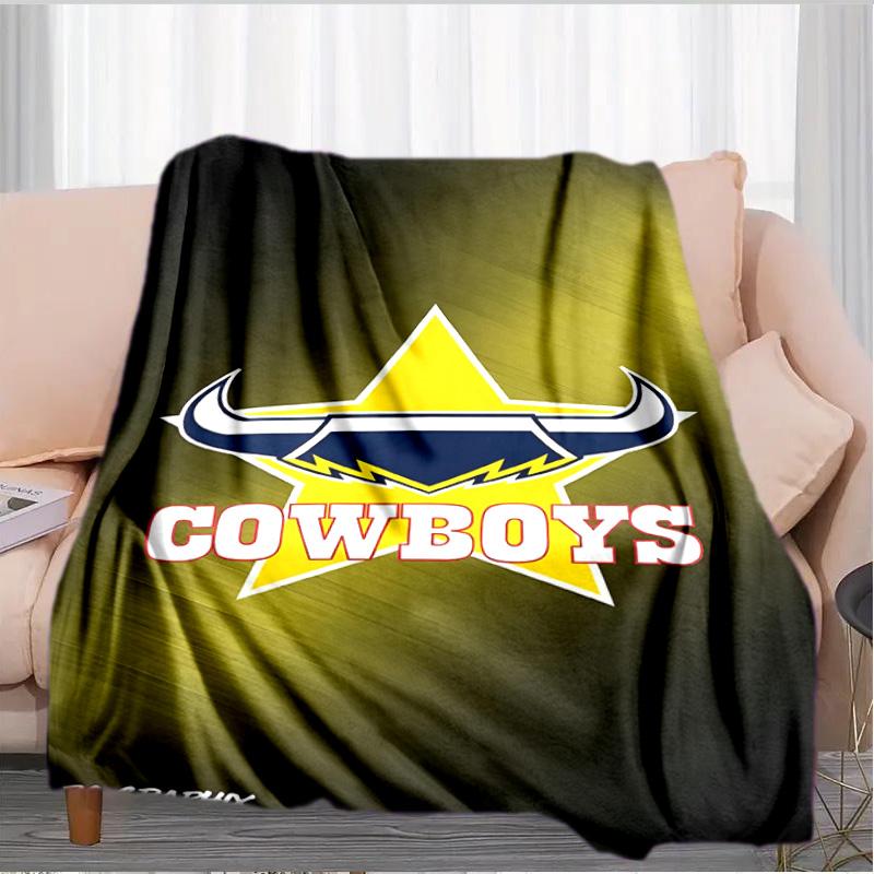 North Queensland Rugby Blanket Suitable for Sofas, Beds, Offices, And Camping - Perfect Gift for Halloween Christmas