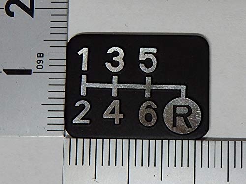 Tuningfan Пластина переключения передач с алмазной огранкой, нижняя правая, для автомобиля R6MT SPP-K602