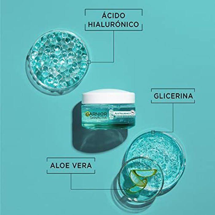 Crème de jour - GARNIER - SKINACTIVE - Hyaluronique - Aloe Vera - 50 ml - Sans parabène