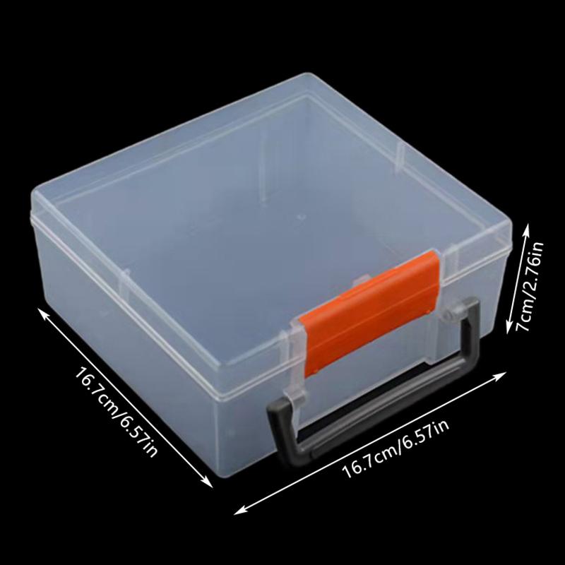 1Pc Parts Box Plastic Toolbox Equipment Box Tool Storage Box Instrument Protection Box Toy Storage Box, Multifunctional Box