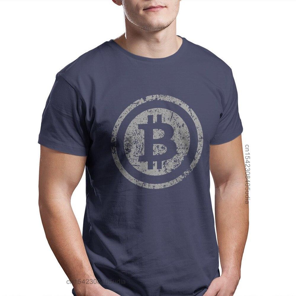 Футболка с надписью Bitcoin Art Satoshi Nakamoto Offerts для мужчин Homme Graphic Cool Design Cotton Harajuku T Shirt