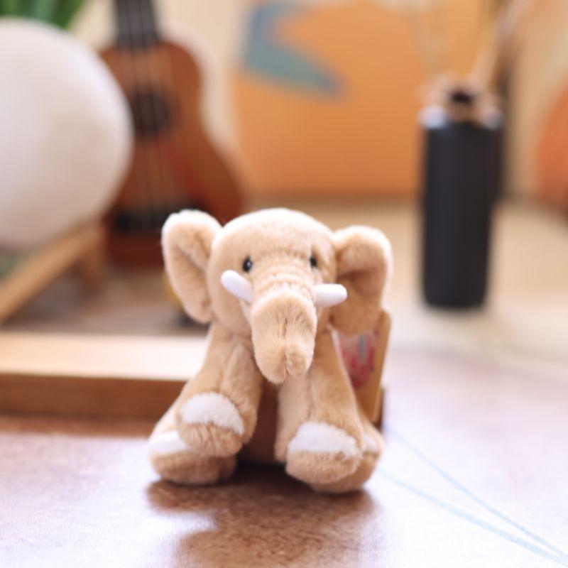 Adorable Elephant Plush Doll With Pp Cotton Filling For Backpack Decor And Gifts
