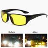 Солнцезащитные очки ночного видения, очки с улучшенным освещением, модные поляризационные солнцезащитные очки, антибликовые очки