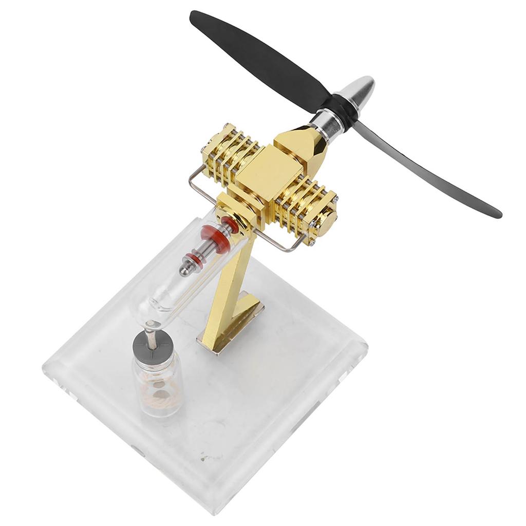 Горячая модель двигателя Стирлинга, пропеллер самолета, научный эксперимент, обучающая игрушка по физике