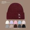 New Thickened Warm Hat for Women's Ear Protection and Cold Protection Knitted Wool Hat Riding Versatile Pullover Cold Hat