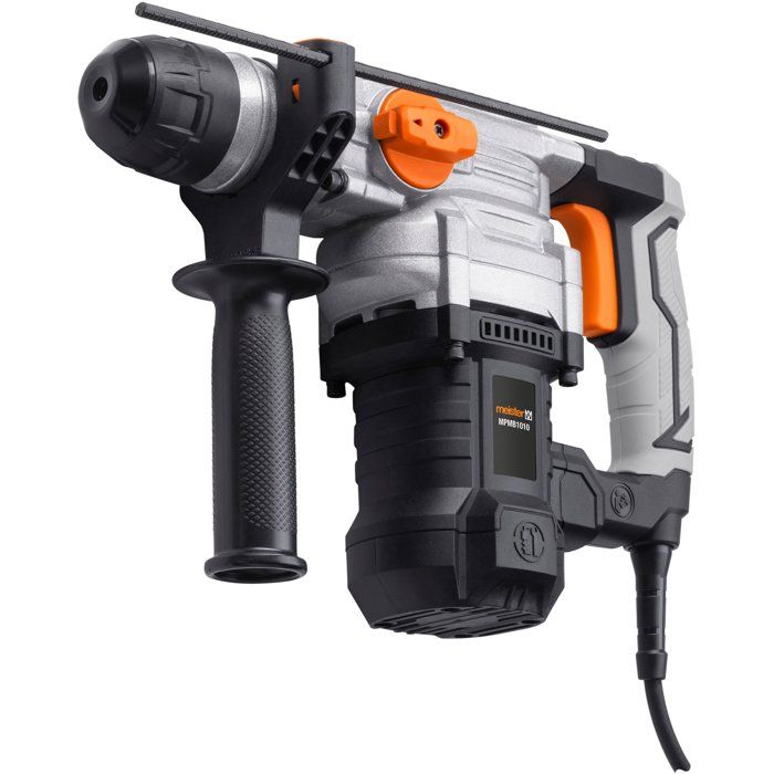 Marteau Perforateur - MEISTER - 1010 W - 230 V - 880 tr/min - Revêtement anti-dérapant - Câble 3 m - 1 clé + 1 poignée latéral