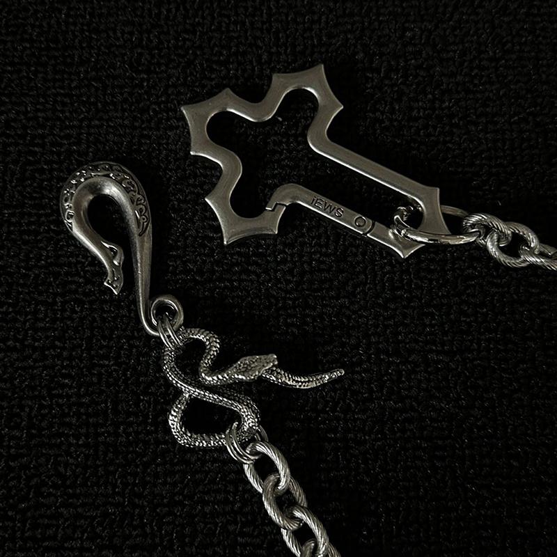 Y2K Cross Carabiner Keychain Religious Crucifix Key Clip Edc Gift For Men Camping Hiking Outdoor Climber