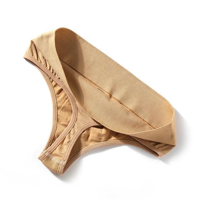 FINETOO M-2XL Bodyshaper Panties Women Underwear High Waist Panties Female Lingerie Sexy G-String Underpants Solid Color Pantys Bodyslim