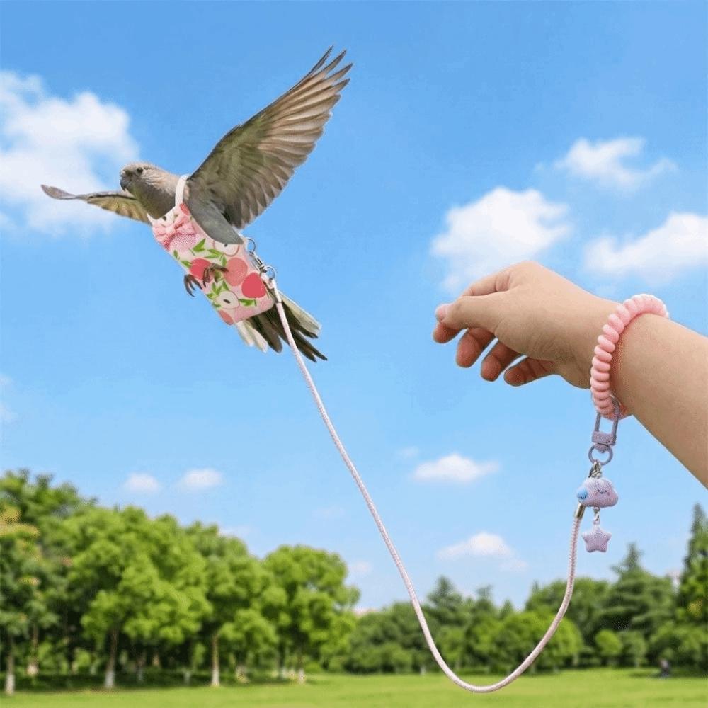 Adjustable Pet Parrot Diaper Escape-Proof Parrot Flying Clothes Bird Flight Suits  Outdoor Flying