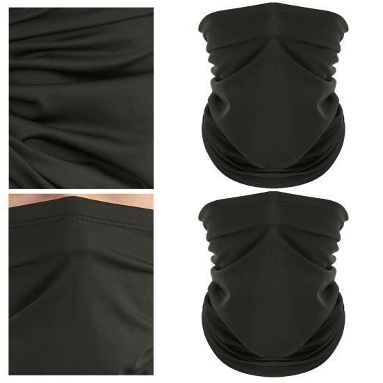 Защитная маска для лица для езды на велосипеде Эластичная защита от пота Дышащая ткань Сплошной цвет Ветрозащитная защита для верховой езды Эластичный солнцезащитный крем Защитная маска для лица Покрытие для шеи Принадлежности для велоспорта