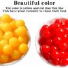 Рыболовная бусина Яркий цвет Высокая эластичность Мягкая Клубничный/Кукурузный вкус Силиконовая Искусственная Плавающая Приманка