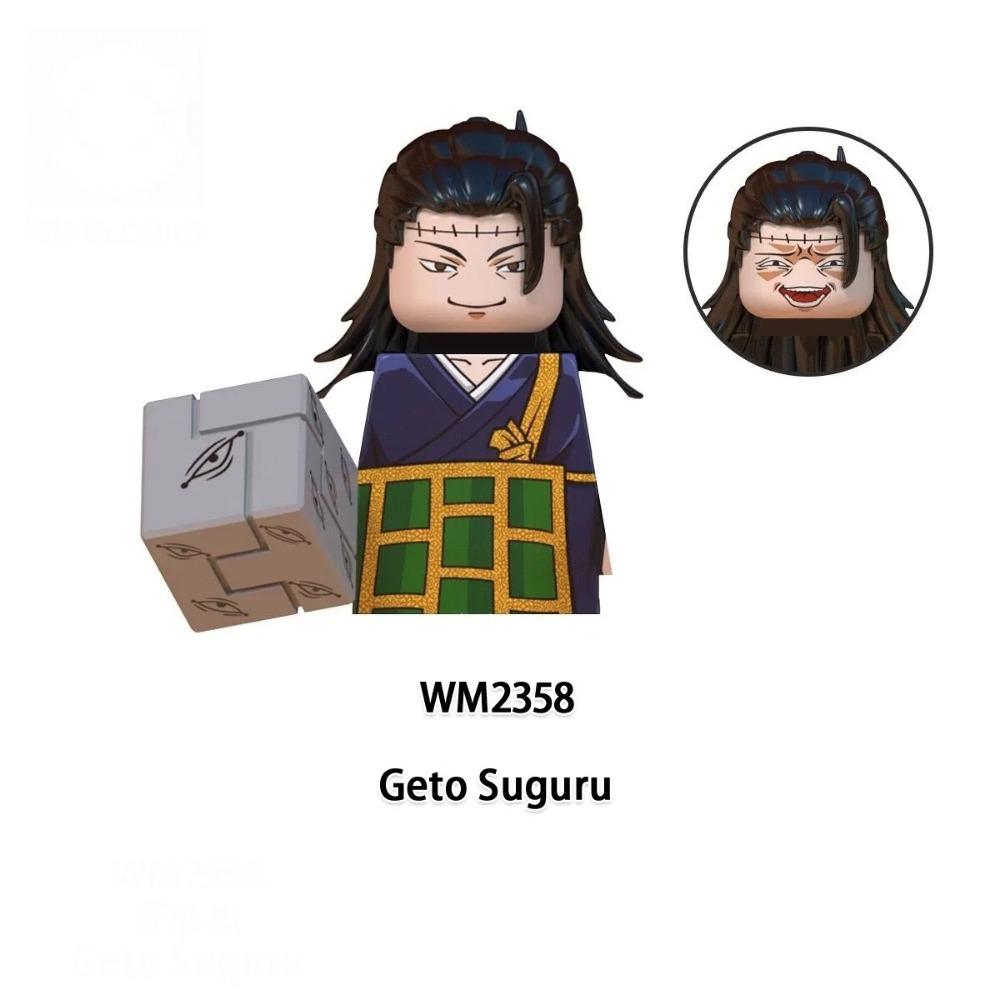 Аниме Мультфильм Магическая битва Годжо Сатору Итадори Юдзи Фусигуро Мэгуми Оккоцу Юта Конструктор Мини Экшн-фигурки Детская игрушка