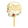 Elegant Happy Birthday Cake Topper For Party Decoration Birthday Cake Toppers Birthday Party Acrylic