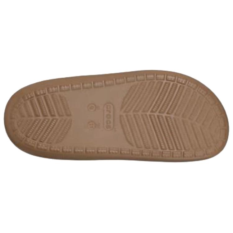 Crocs Классические повседневные низкие кеды из веганской замши, унисекс, светло-коричневые, 212097-2JJ