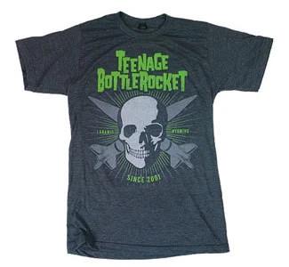 Новая музыкальная футболка Teenage Bottlerocket "Логотип"