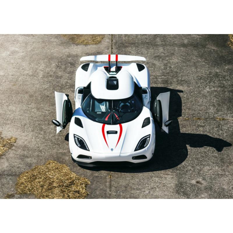 Koenigsegg Luxury Car Poster - Framed Wall Art Decoration