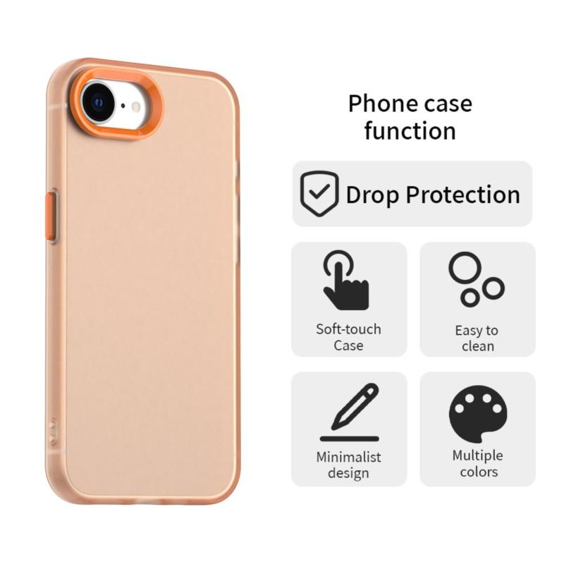 For For Iphone 17e Case For For Iphone 17e TPU Case Shockproof Color ins Anti-Fingerprint Case Candy Phone Case Cover For For Iphone 17e G