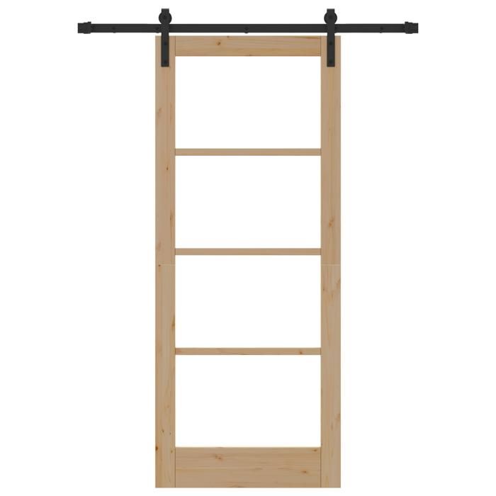 vidaXL Sliding Door with 'ORKDAL' Hardware 83x202 Cm 3331941
