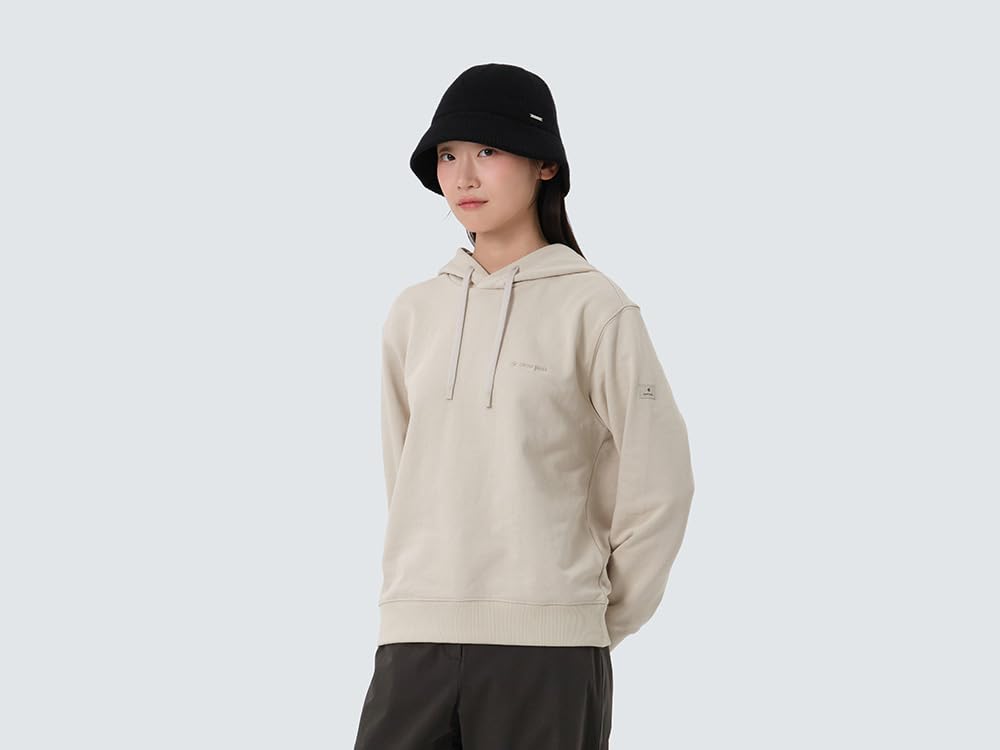 Snow Peak Land Худи-анорак Легкий Средний Женская футболка GS-S25FWFHD61 Парка, Бежевый,