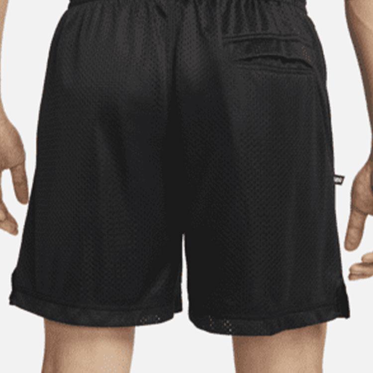 Nike Dri-Fit Kd Logo Дышащие однотонные спортивные шорты Мужские брюки Черные DH7366-010