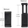Universal Cell Phone Tripod Mount Adapter, OIMIO Phone Holder Clip Connector Head Used for Monopod Selfie Stick DSLR Travel Mini Flexible Tripod and