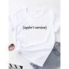 Taylor's Version T-Shirt Summer Trend White Short Sleeve Neck Casual Sports Aesthetic Clothes Harajuku Women's Graphic T Shirts