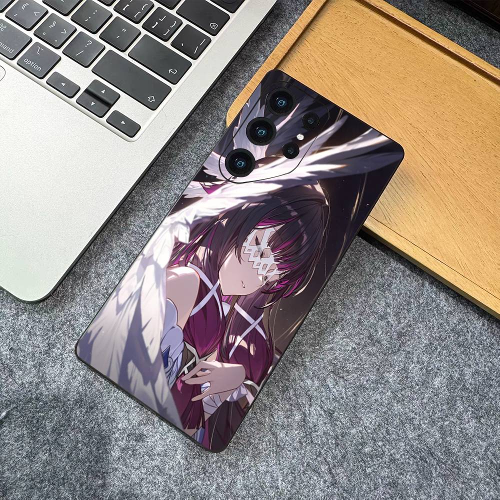 Чехол для телефона Genshin Impact Коломбина Для Samsung S 24 fe 25 Ultra plus 20 lite 21 30 22 23 24 22 Ultra 5G Fundas