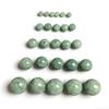 Натуральные нефритовые бусины качества А для изготовления ювелирных изделий и поделок