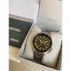 Used SEIKO 5 Sports Automatic Watch Black x Gold Unused Item With Warranty