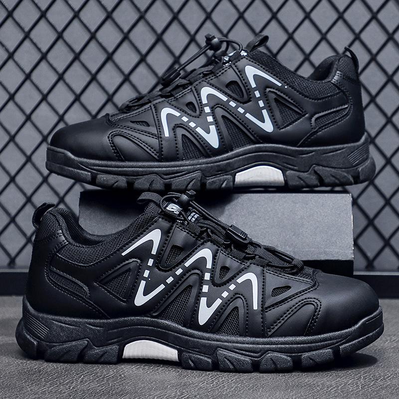 Осень 2025 новая мужская обувь повседневная спортивная обувь мужская обувь для активного отдыха и походов большой размер модная обувь в стиле милитари
