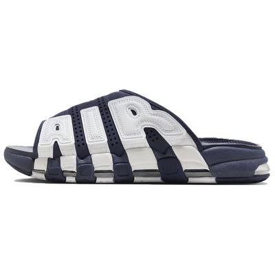 Мужские кроссовки Air More Uptempo Slide Olympic, темно-синие, темно-синие, белые FQ8699-400