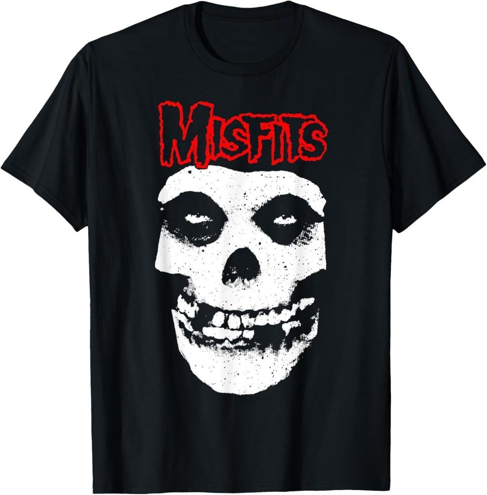 Misfits – Skull Red Logo T-Shirt