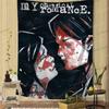 Моя CChemical RRomance Band Печатный Большой Настенный Гобелен Подвесной Таро Хиппи Настенные Ковры Комната Дешевый Хиппи Настенный Подвесной Гобелен