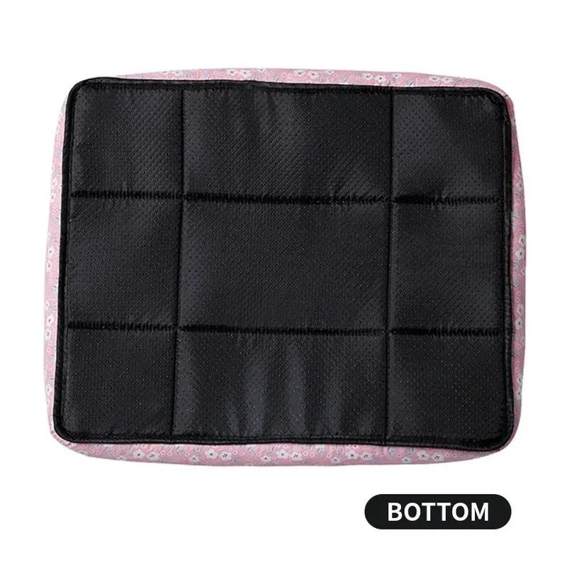 Охлаждающая кровать для собак Корзина для собак среднего размера Кошки Мелкие породы Одеяло Коврик Товары для животных Аксессуары для щенков Кровати Корзины Кровать Большой диван