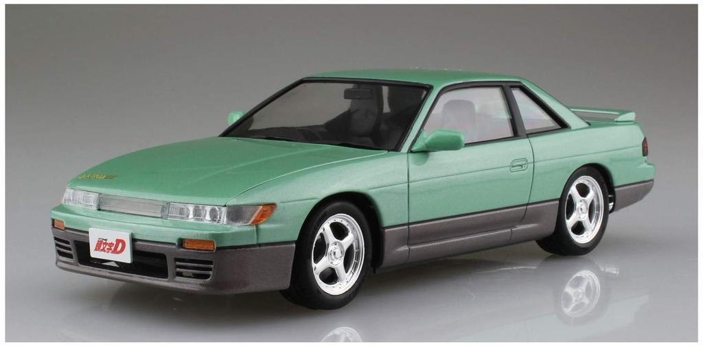 Aoshima Bunka Kyozai Initial D 11 Коитиро Икэя S13 Сильвия Масштабная Пластиковая Модель Нет. 1/24
