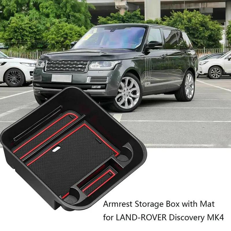 Для Land Rover Discovery 4 LR4 L319 2010~2016 Центральный подлокотник Ящик для хранения Центральная консоль Флокированный органайзер Держатель Аксессуары