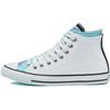 Chuck Taylor All Star Двойной верх Удобные и Универсальные Высокие парусиновые Унисекс Белые