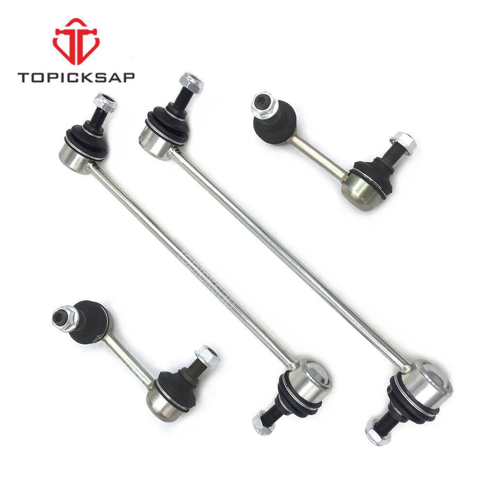 TOPICKSAP 4pcs Front Rear Sway Bar Link Set Kits for Chrysler 200 Sebring Dodge Avenger Caliber Jeep Compass 2007 - 2014