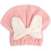 Cute Velvet Hair Drying Towels Super Absorbent Hair Towel Cap Quick Dry Head Wrap Shower Cap for Wet Hair