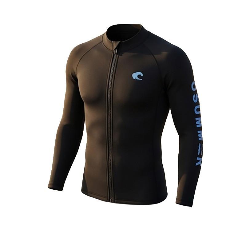 Mens Quick Dry Rash Guard UPF 50 Sun Protection Wetsuit Top Bottom Set Surfing Swimming Diving