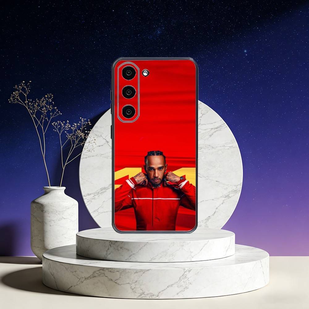 44 L-Lewis H-Hamilton Phone Case For Samsung Galaxy A73,A72,A71,A70,A53,A52,A51,Others Soft Black Cover