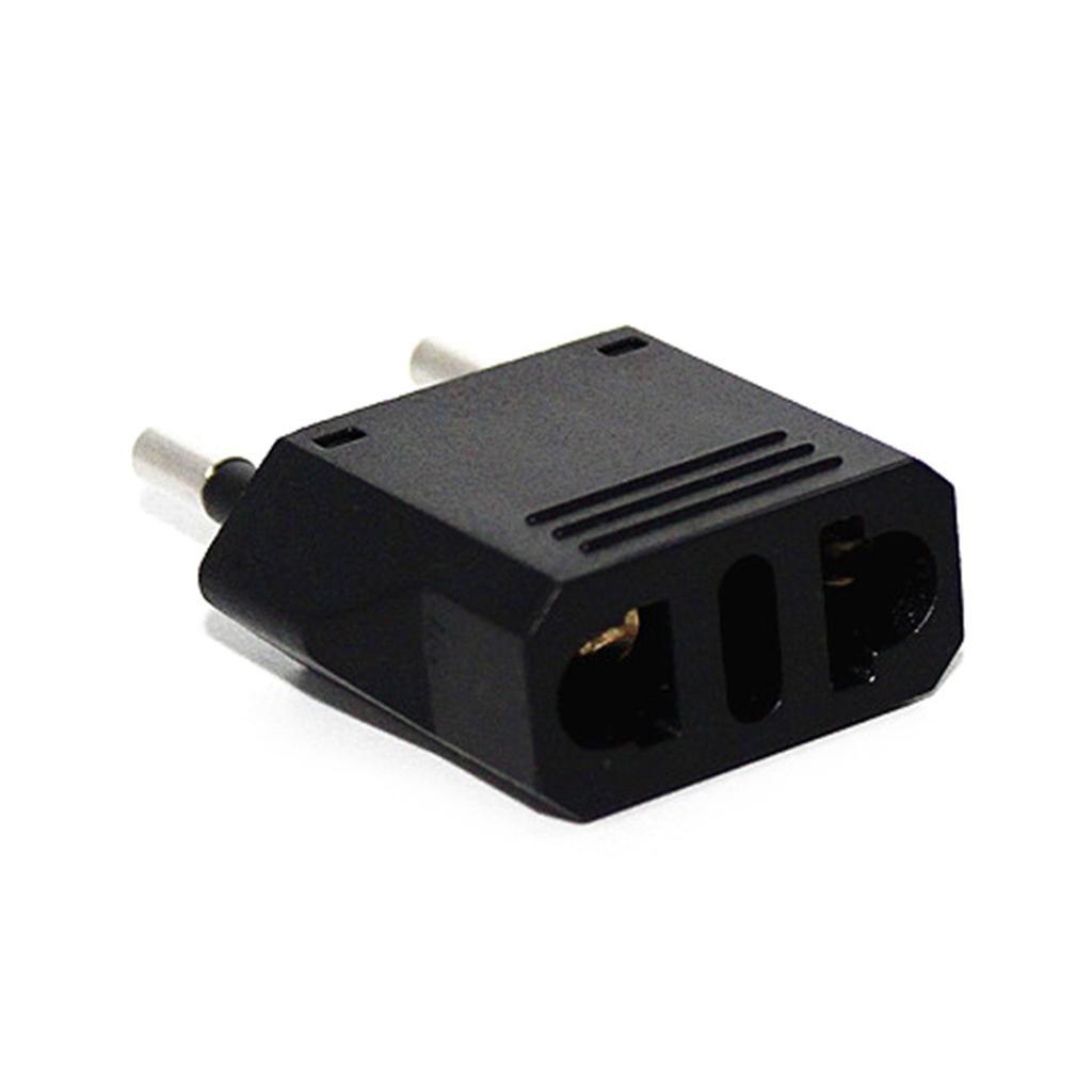 Европейский дорожный адаптер для вилки, адаптер для розетки США-PE, переходник для розетки, вилка для электросети США-ЕС, электрическая розетка