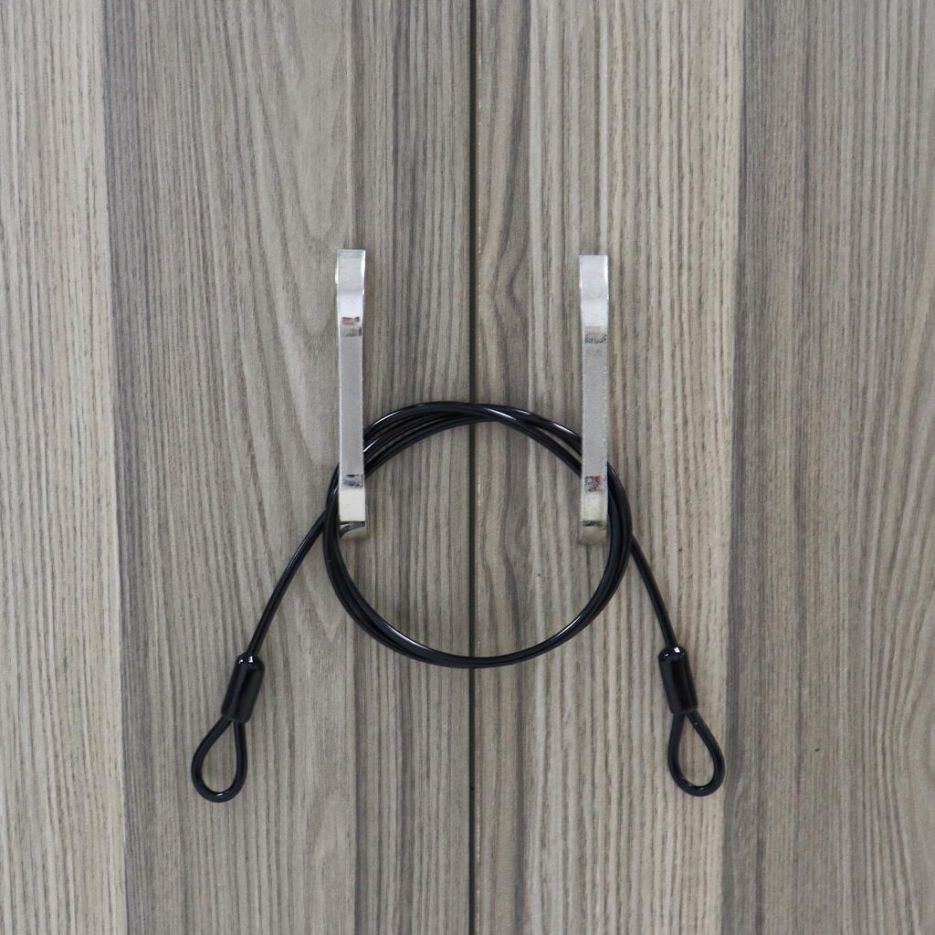 100cm/150cm/200cm Steel Cable Bike Lock Bicycle Motorcycle Cycling Luggage Safety Guard Security Anti-theft Chain Locks Rope Double Loop