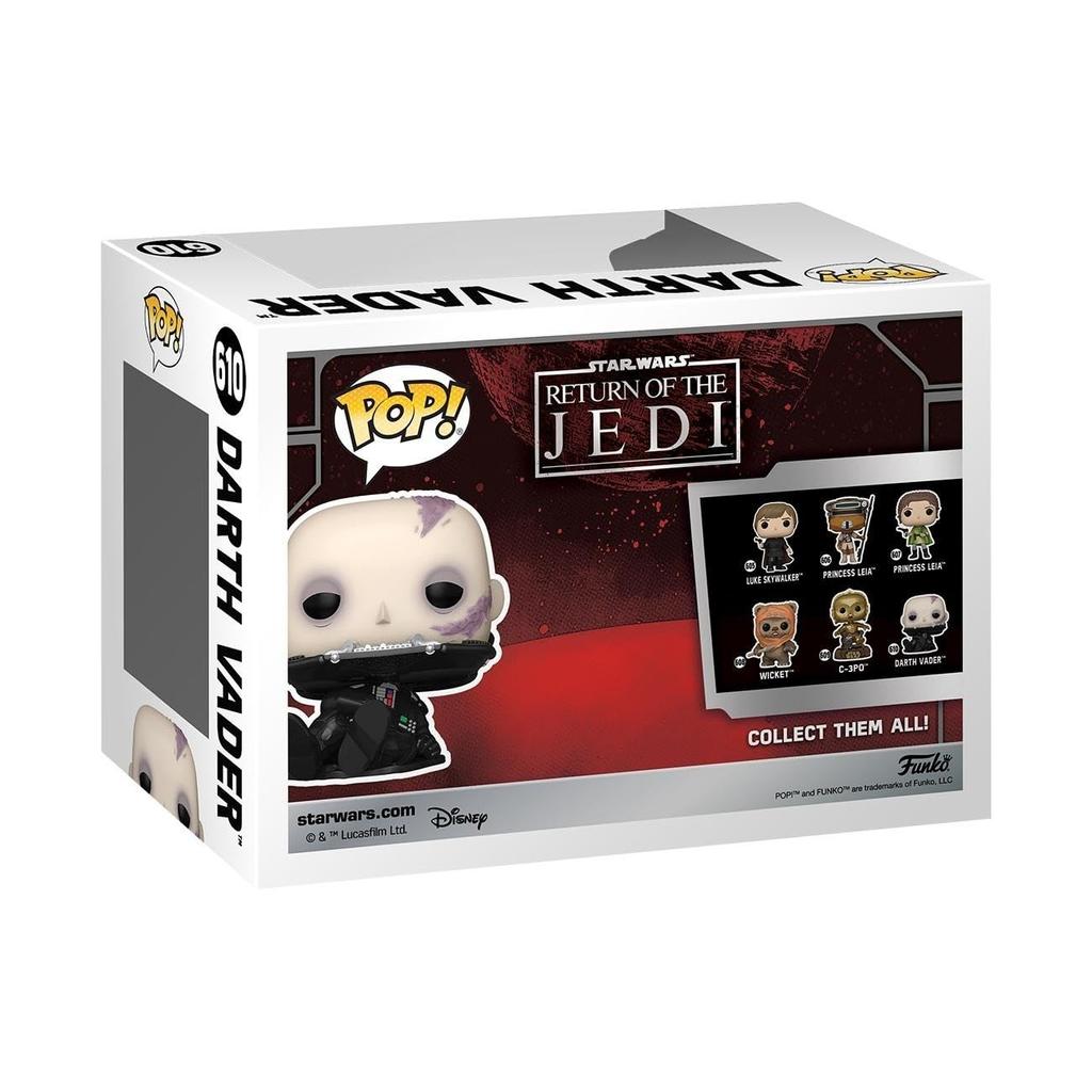 Funko StarWars Звездные войны Funko Pop Возвращение джедая без маски Фигурка Дарта Вейдера Pop!