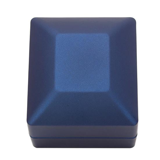 Светящаяся шкатулка для колец со светодиодной подсветкой Компактная портативная мягкая подкладка для помолвочных колец Ювелирные изделия